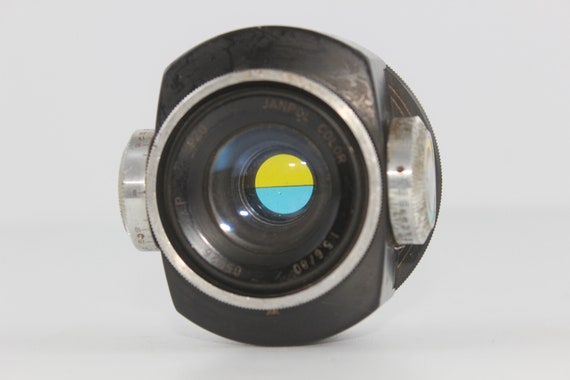 JANPOL COLOR レンズ Vintage Enlarger Lens JANPOL COLOR Pzo F 5,6 1:80 KROKUS