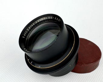 Objetivo Carl Zeiss Jena Triotar 15 cm f/3,5 Montura M60
