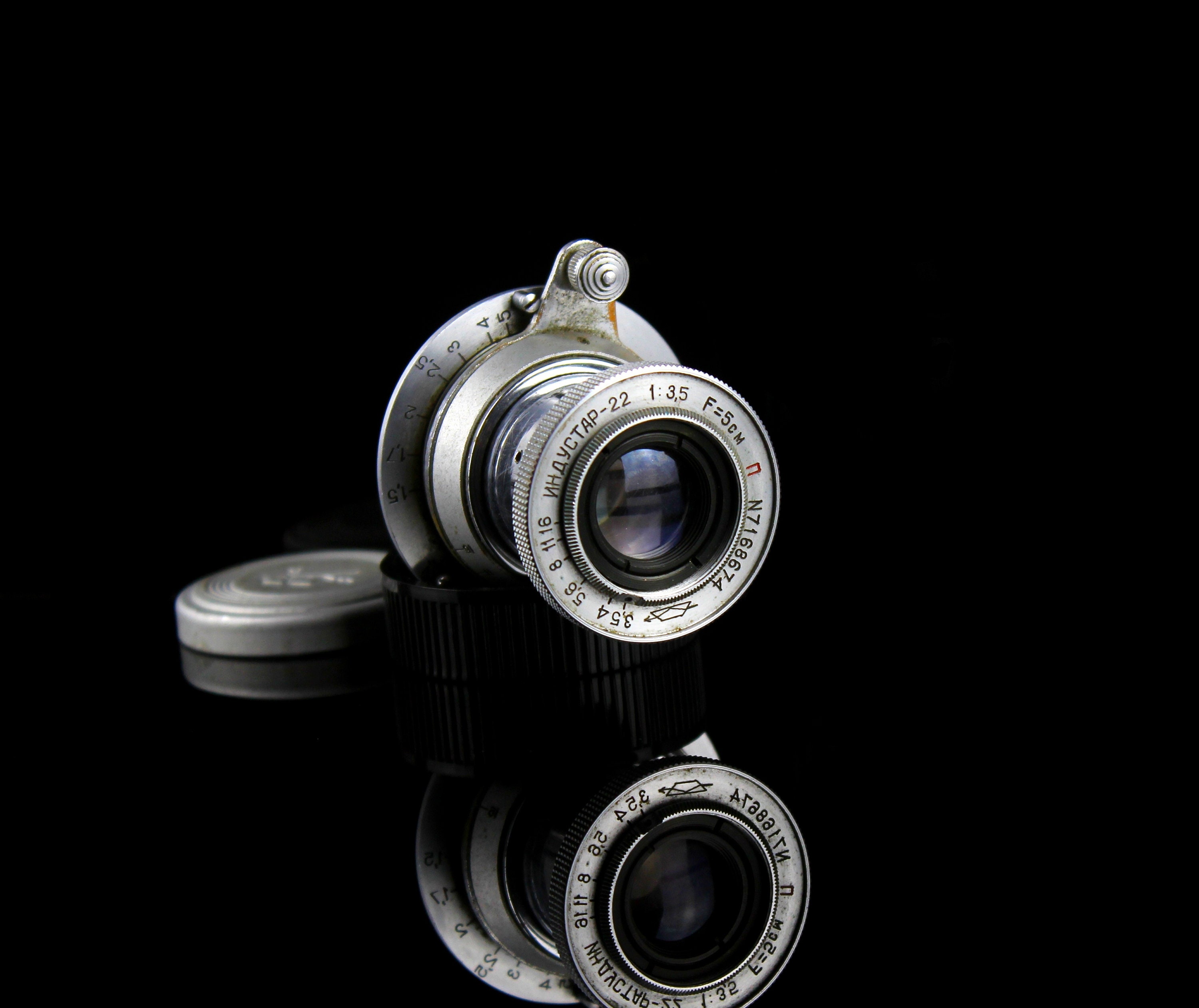 レンズ INDUSTAR - 22 ソビエトレンズ F3.5 / 50 mm コピー