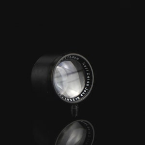 Lens Carl Zeiss Jena Tessar 1 : 4,5 F = 11,5 cm PROJECTION LENS  Made in Germany