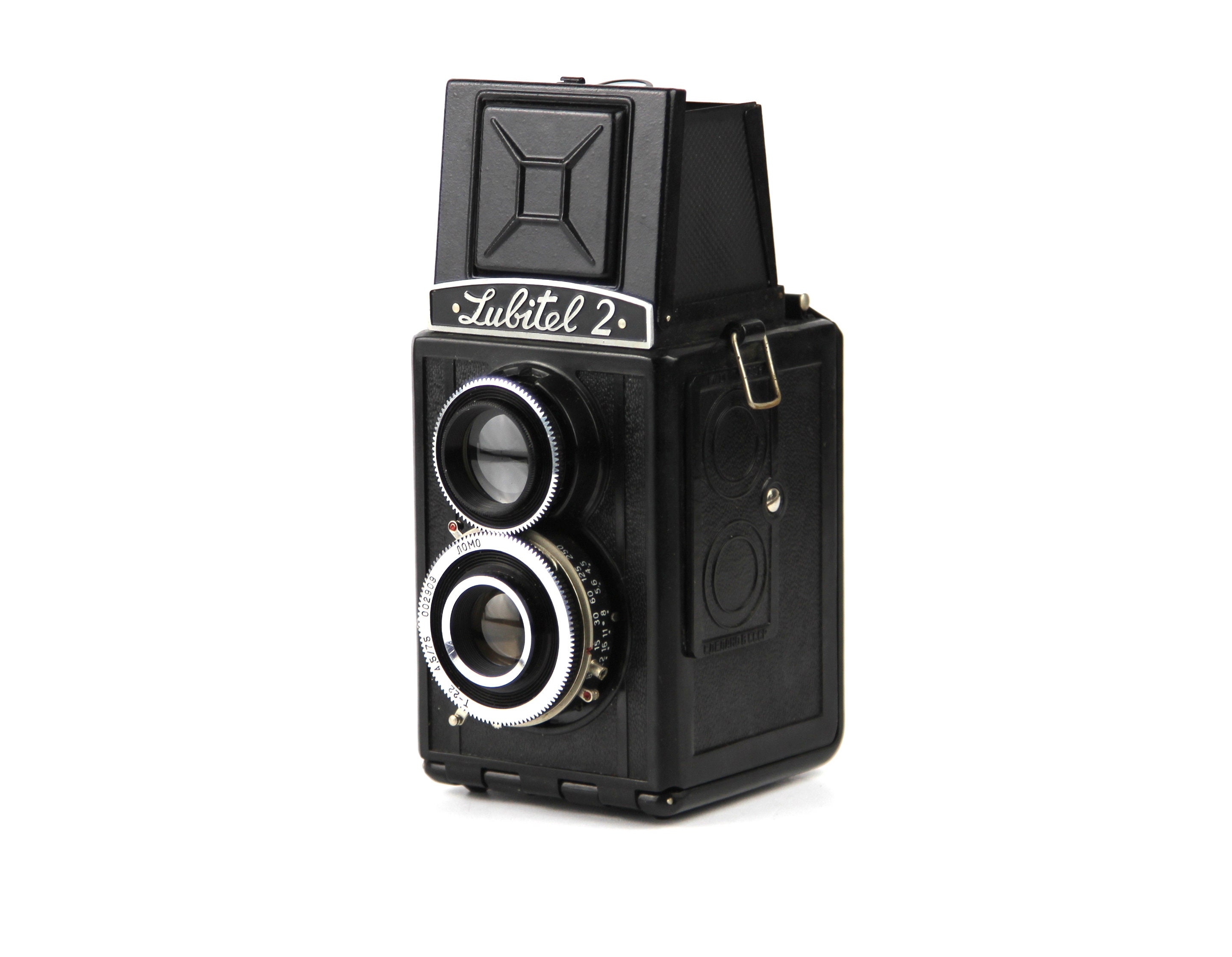 Appareil Photo Lomo Lubitel 2 Avec Objectif Lomo T-22 4.5/75 – Comme Neuf