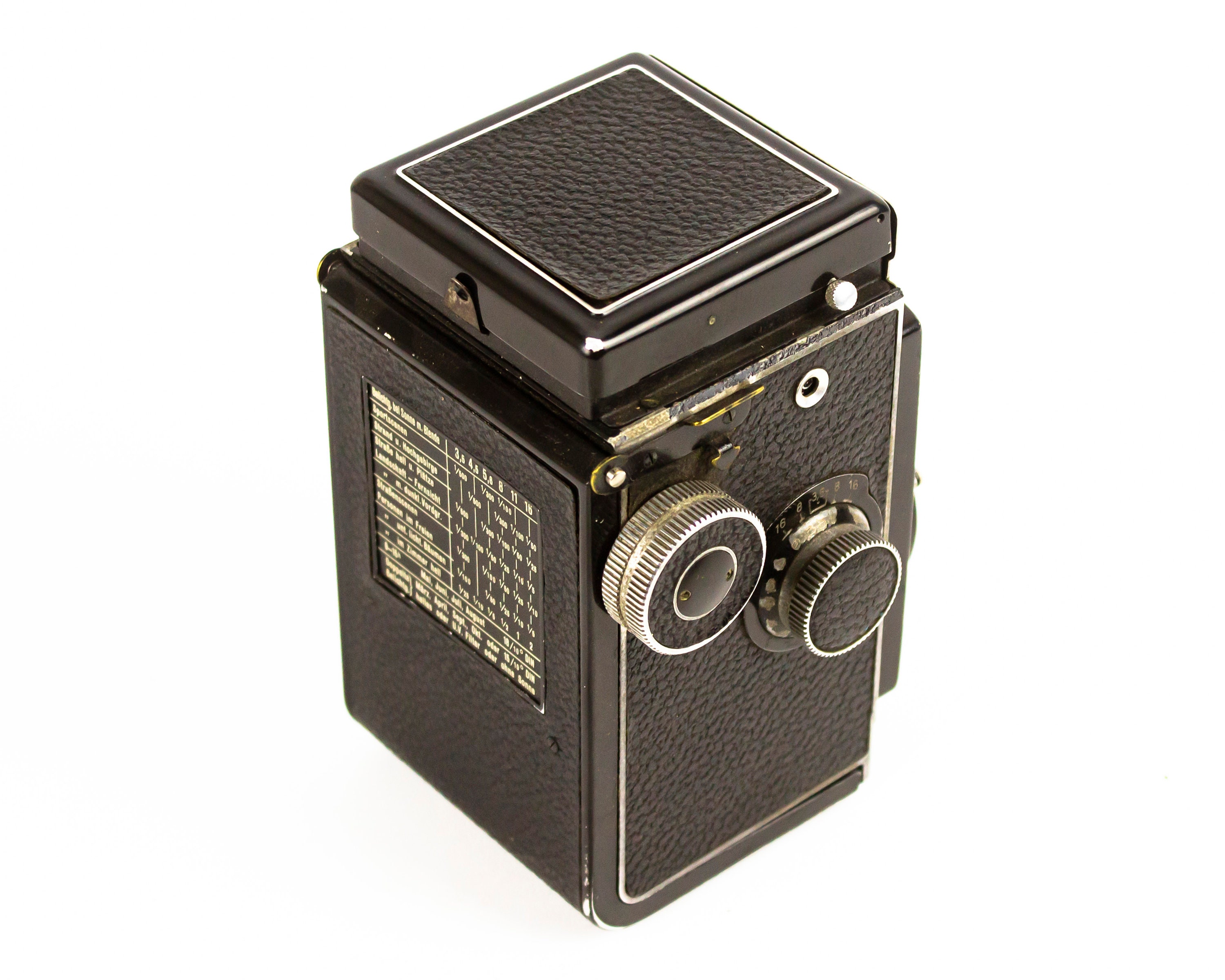 ヴィンテージカメラ ROLLEICORD レンズ Carl Zeiss Jena TRIOTAR