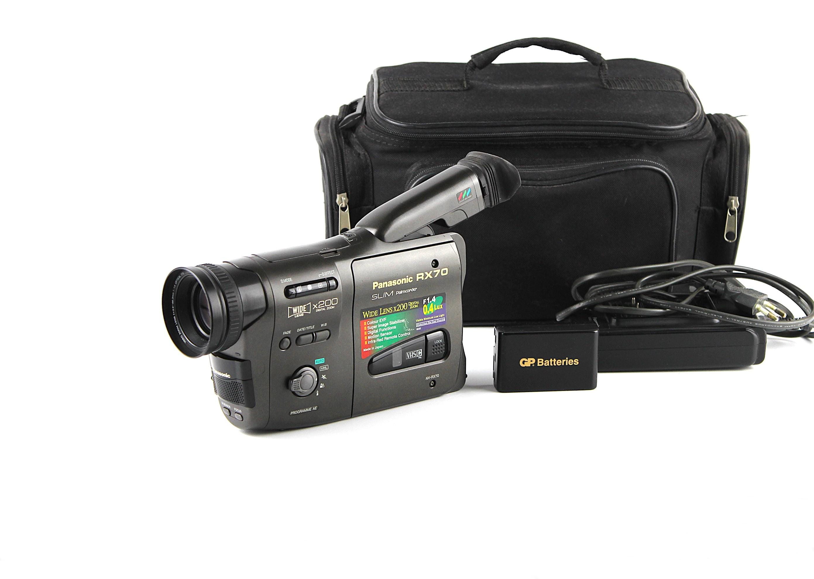 Film Cinema Filming Video Camera PANASONIC - RX70 Lens Wide X200