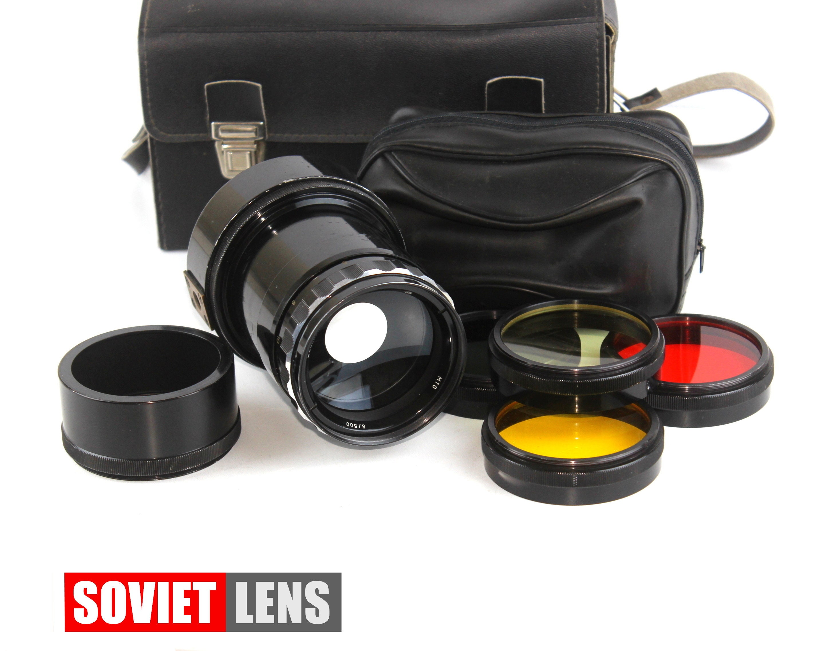 500 Telephoto lens Mount M39 8 / 500 lens Made in USSR M42 Mirror Soviet lens MTO