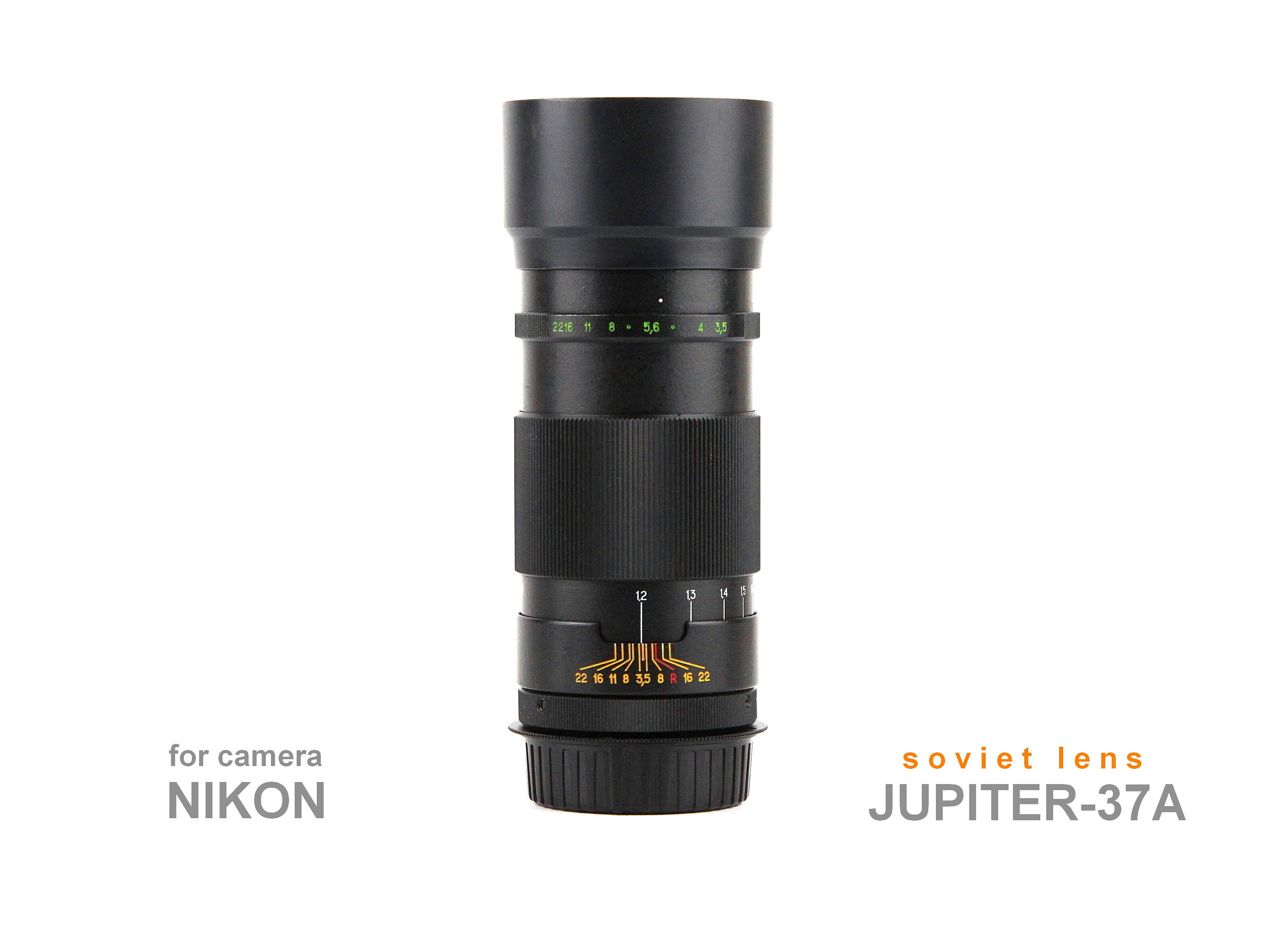 JUPITER - 37A ソビエトレンズ 望遠 3,5/135 コピー ゾナーマウント