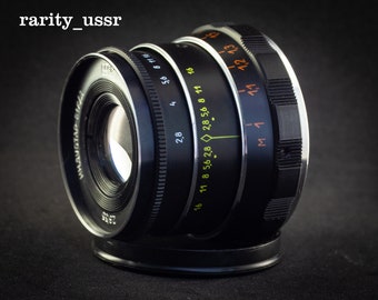 Lens INDUSTAR - 61 L/d Rangefinder (2.8/55 Mm) Lens Leica