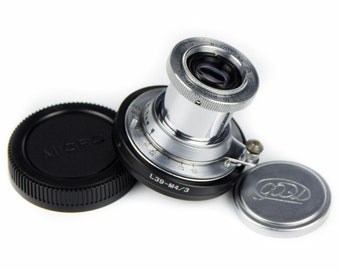 Vintage INDUSTAR-50 50mm f/3.5 Lens Micro 4/3 Olympus Panasonic
