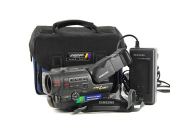 Film Cinema Video Camera SAMSUNG VP - A12 Lens f = 3,9-62.4 mm F : 1,4 Made in Korea