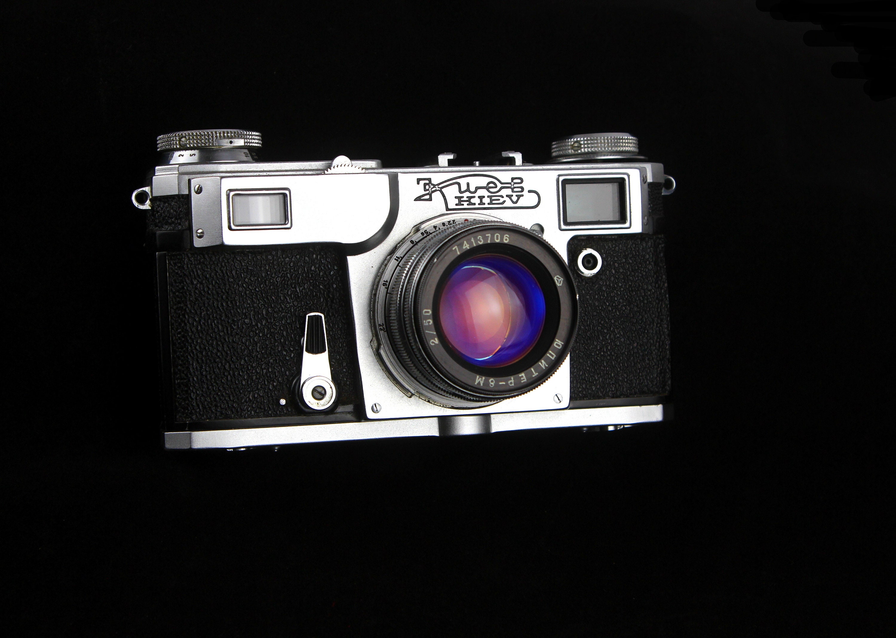 KIEV - 4A ソビエトカメラレンズ JUPITER - 8 M (50 mm f/2) カメラ