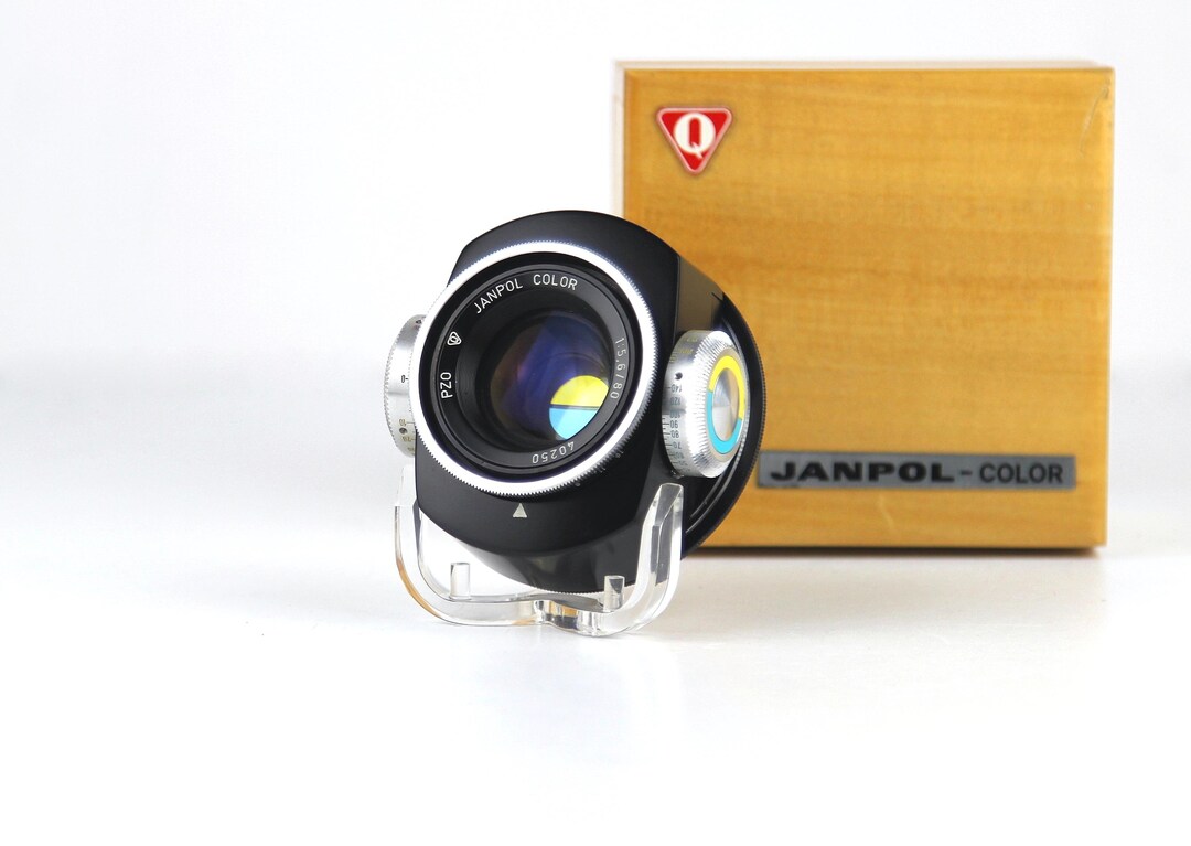 ヴィンテージ引き伸ばしレンズ JANPOL COLOR Pzo f 5,6 1:80