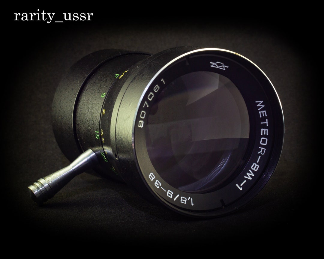 METEOR - 8m-1 ZOOM LENS 1.8 / 9-38 Film Movie Camera Quartz Quarz Mount ...