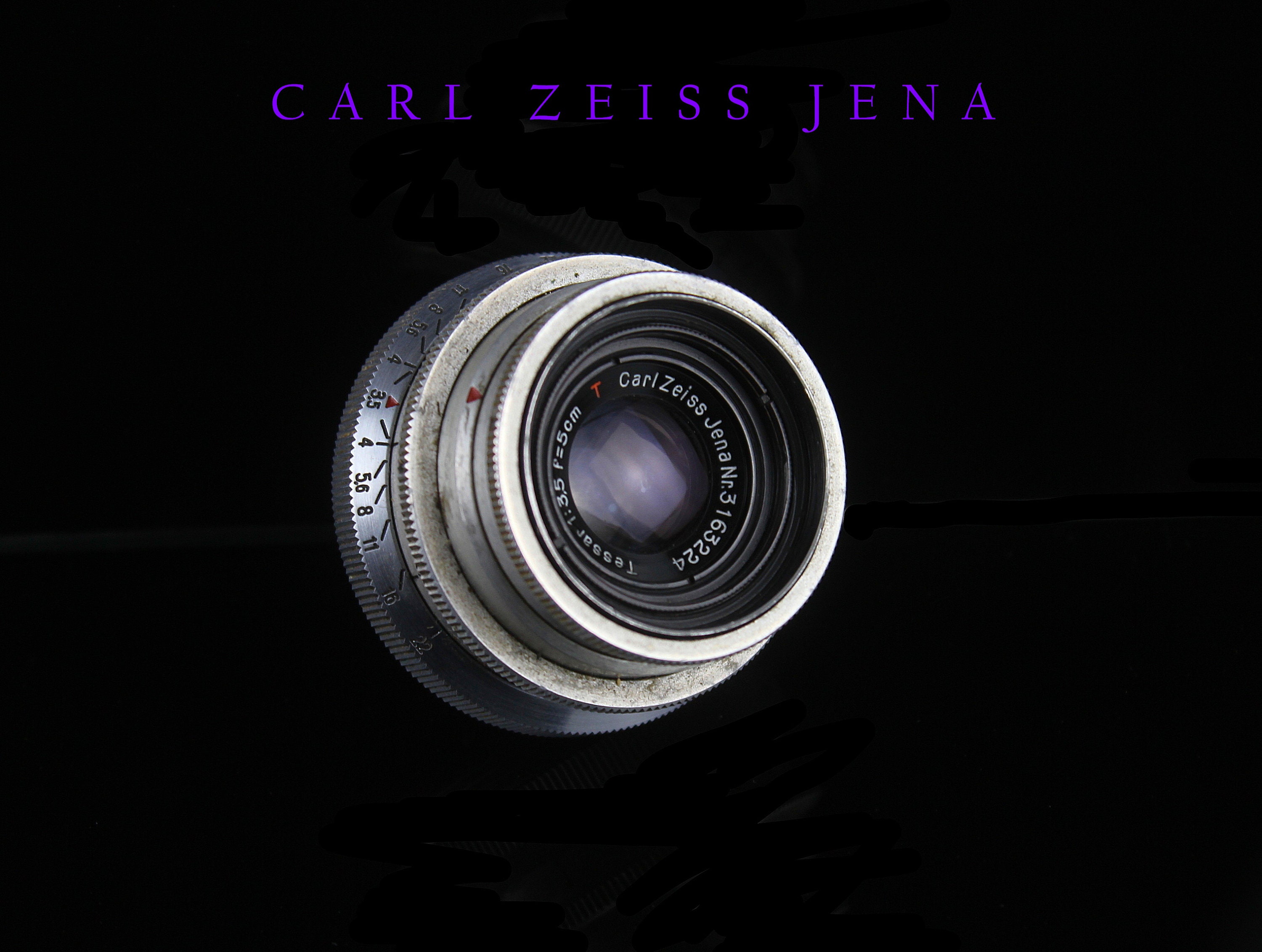 47改造レンズCarl Zeiss Jena Novona3.5/50mmL39 M42 MOUNT SPIRAL: Carl Zeiss Jena