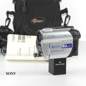Film Cinema Filming  apparatus Video Camera SONY DCR - DVD106E Digital Camera Lens Carl Zeiss 1,8/1,9 - 76