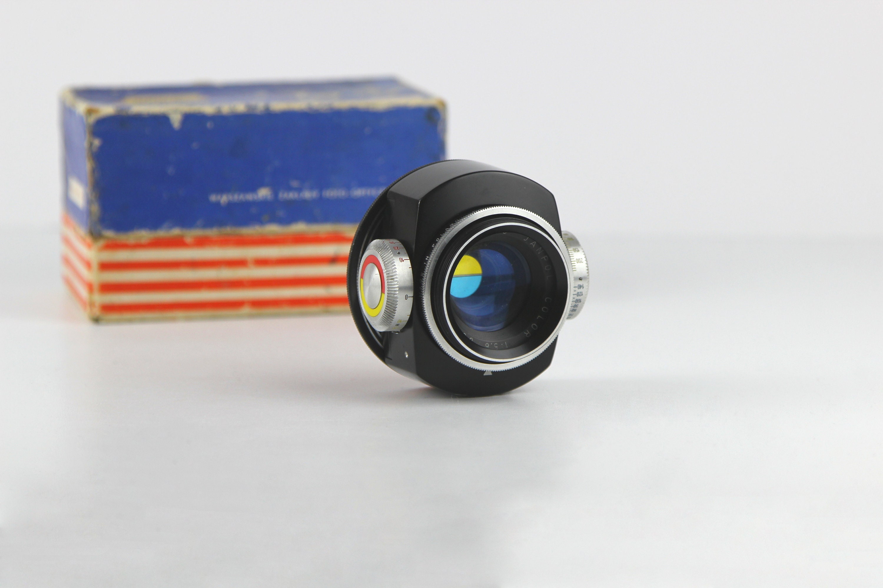 JANPOL COLOR レンズ M42 MOUNT SPIRAL: PZO/WZFO JANPOL COLOR 80mm F5.6(M42
