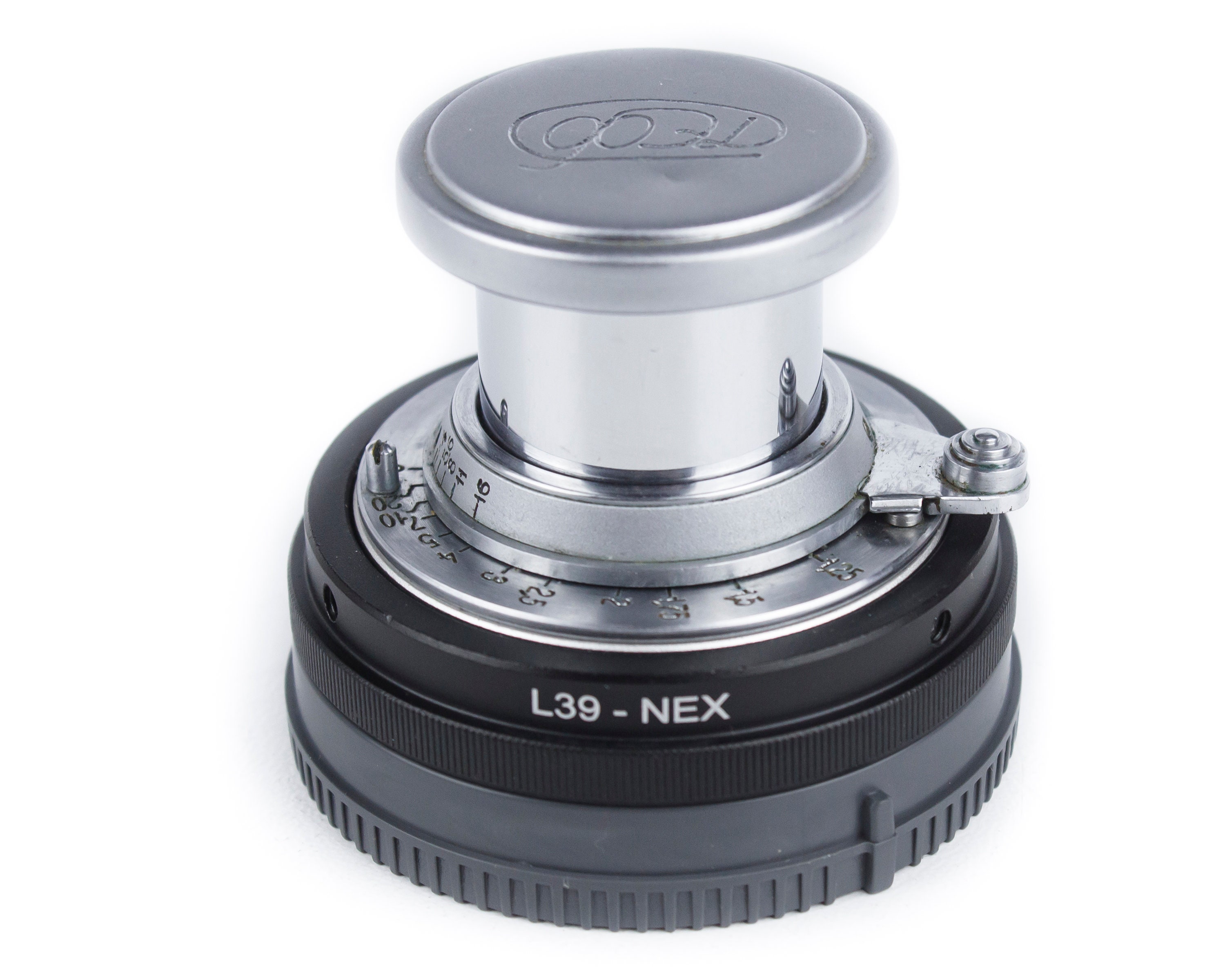 Vintage INDUSTAR-10 FED 50mm F/3.5 Leica Copy Lens Sony E Mount
