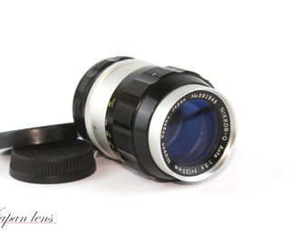 Lens NIKKOR - Q  Auto 1 : 3.5  f = 135mm Nippon Kogaku Japan
