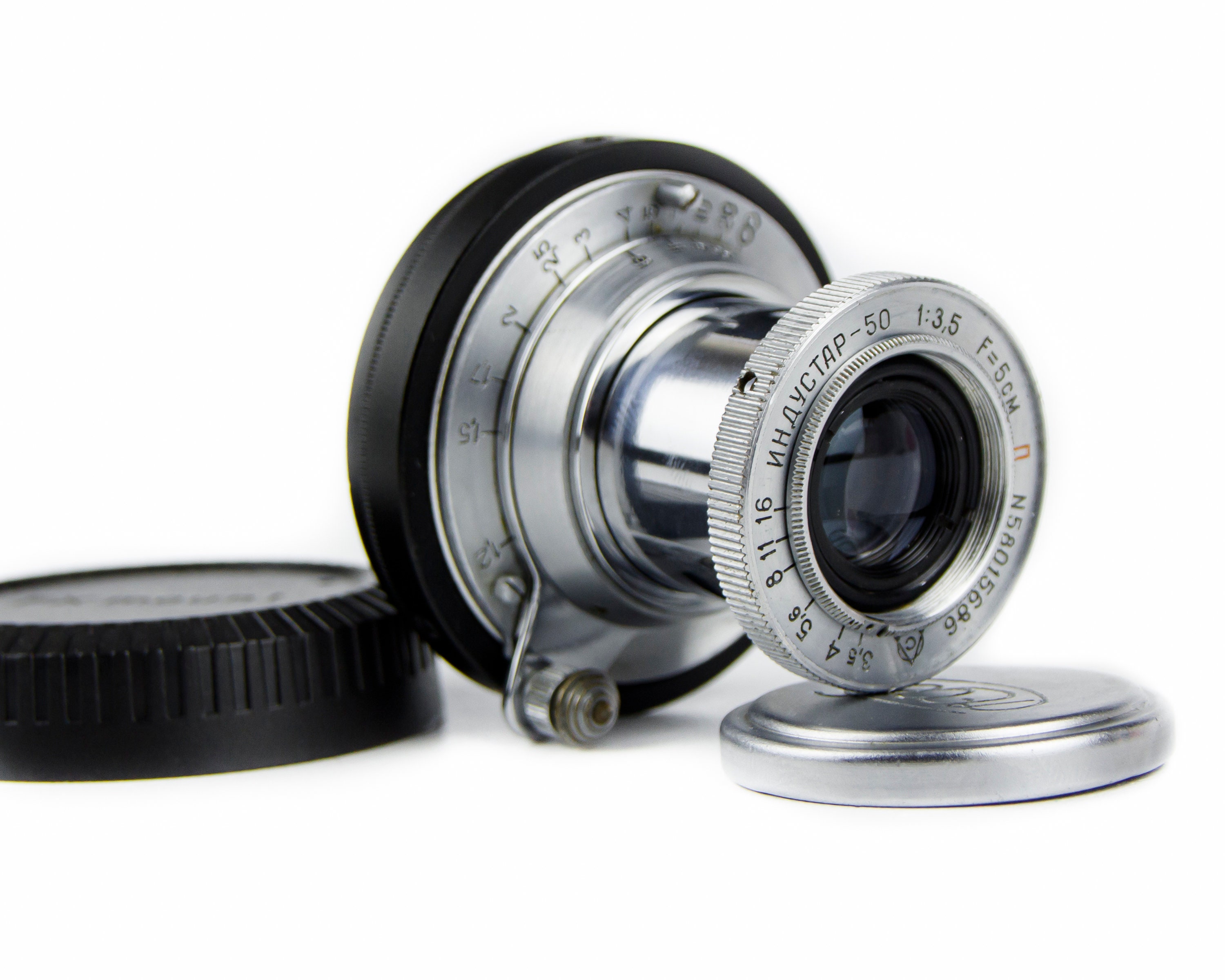 ソビエトレンズ INDUSTAR - 50 (3.5/50 mm) mm コピー ライカマウント