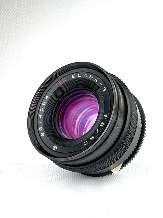 MC VOLNA - 3 ソビエトレンズ 80 mm f/2.8 Biotar 中判マウント