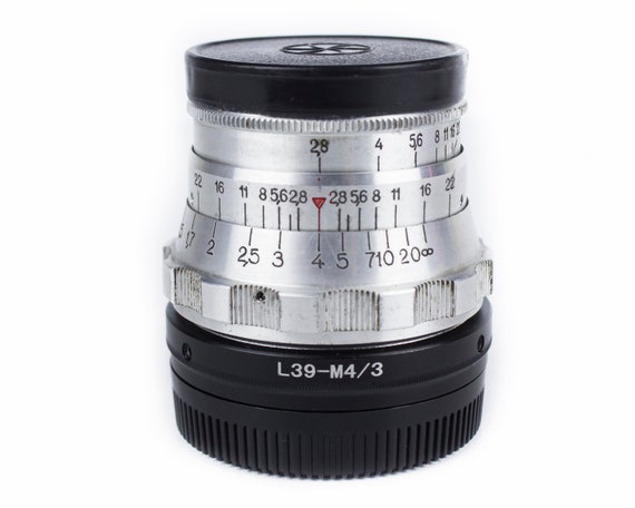 INDUSTAR 26M Soviet Lens 50mm F/2,8 Lens Leica Mount M39