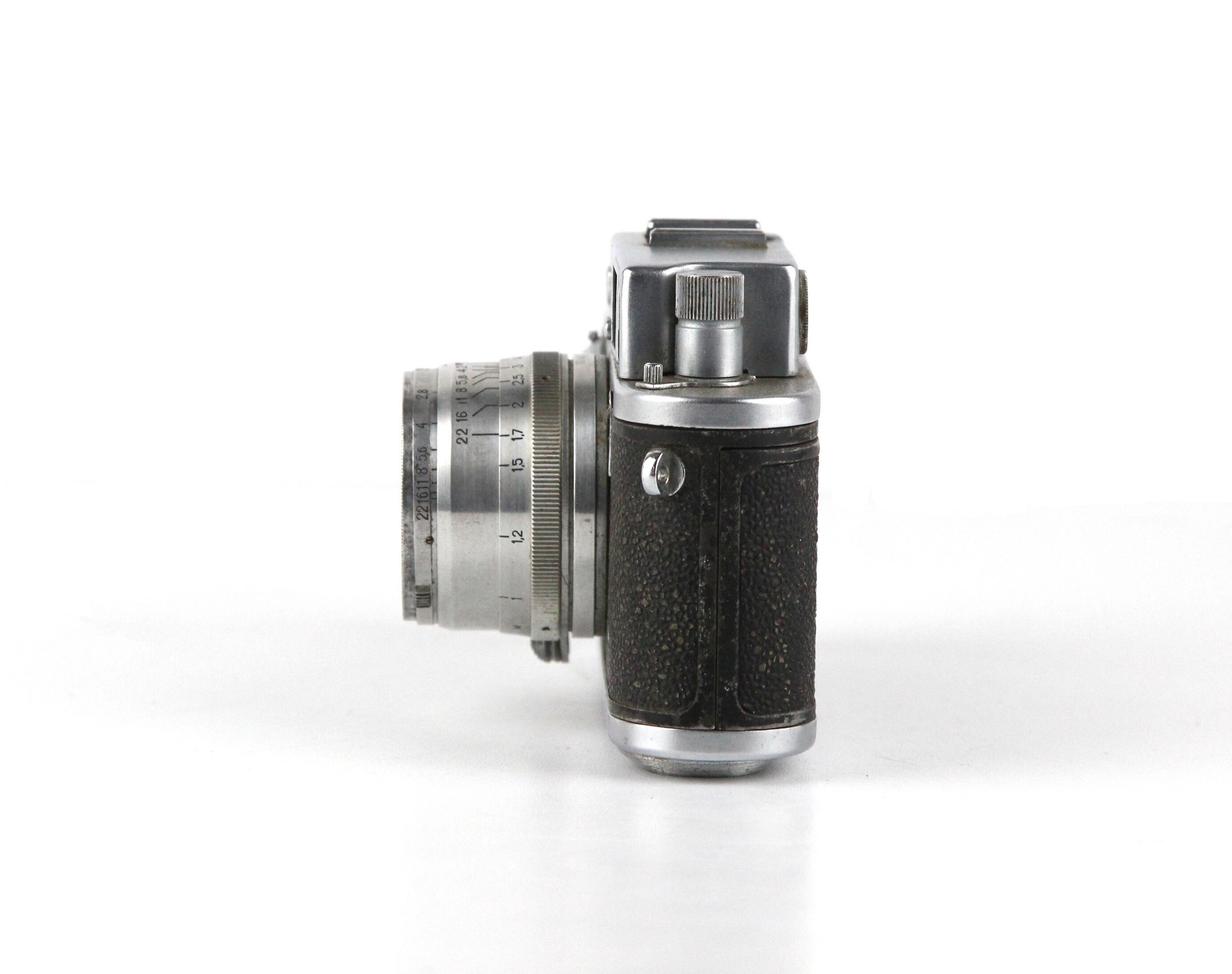 ビンテージ ZORKI 3 カメラ KMZ Jupiter-8 50 mm f2 初期型 サイドラグ
