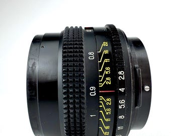 MC VOLNA - 3 ソビエトレンズ 80 mm f/2.8 Biotar 中判マウント