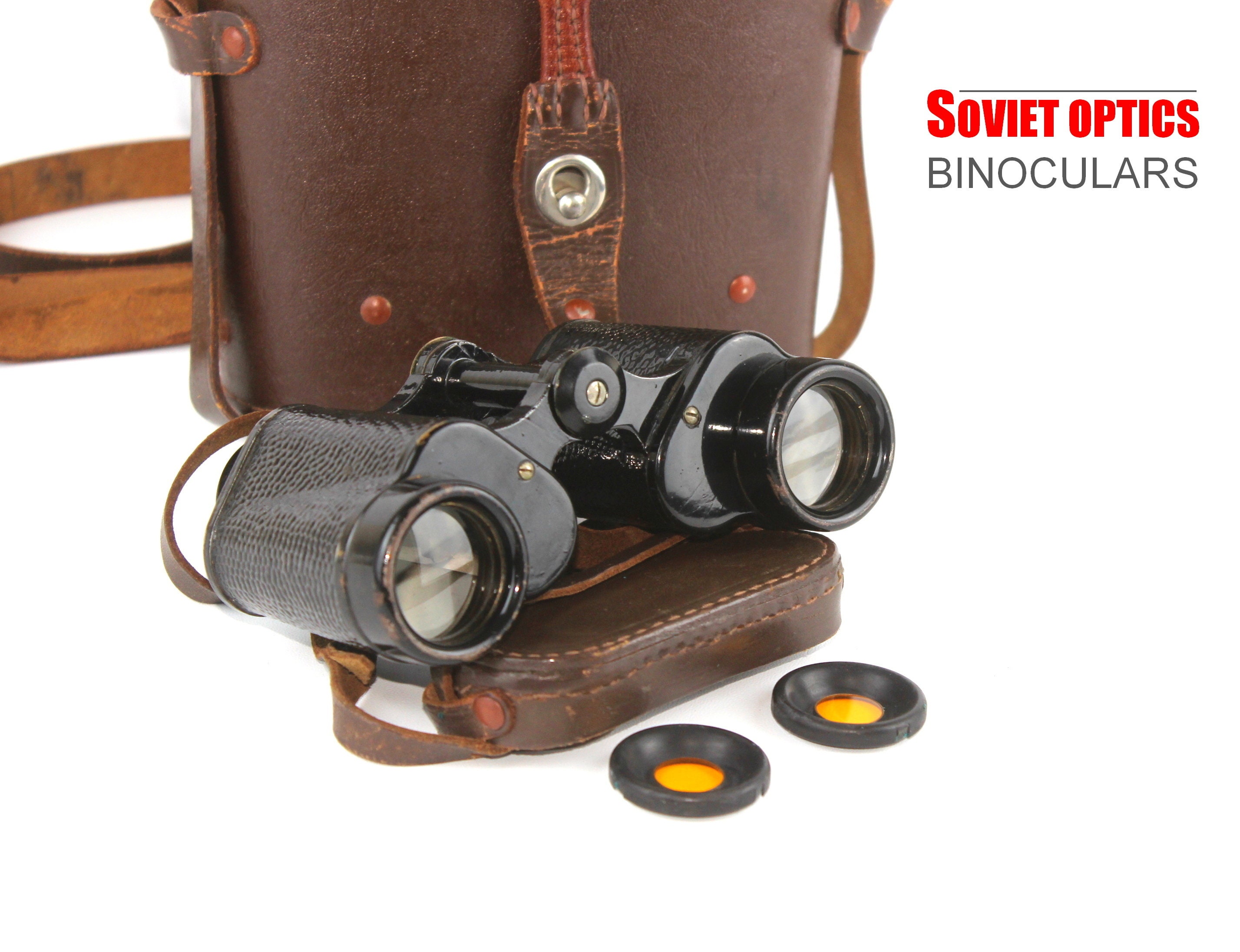 ソビエトフィールド双眼鏡 BINOCULAR BPP 6 x 30 KOMZ プリズム双眼鏡