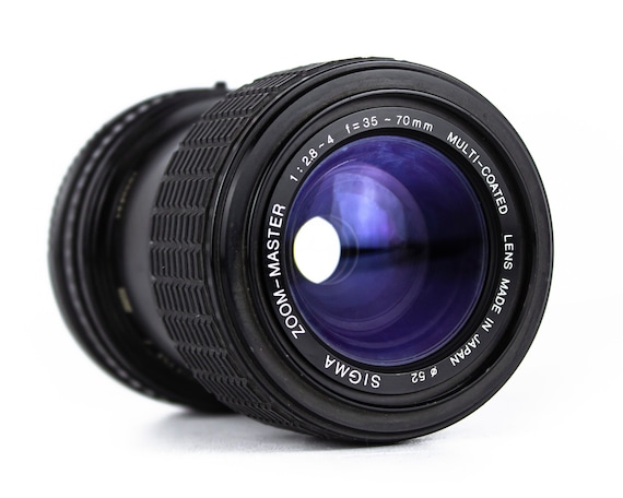 Lens SIGMA ZOOM - MASTER 1 : 2,8 - 4 F = 3,5 - 70 Mm Multi