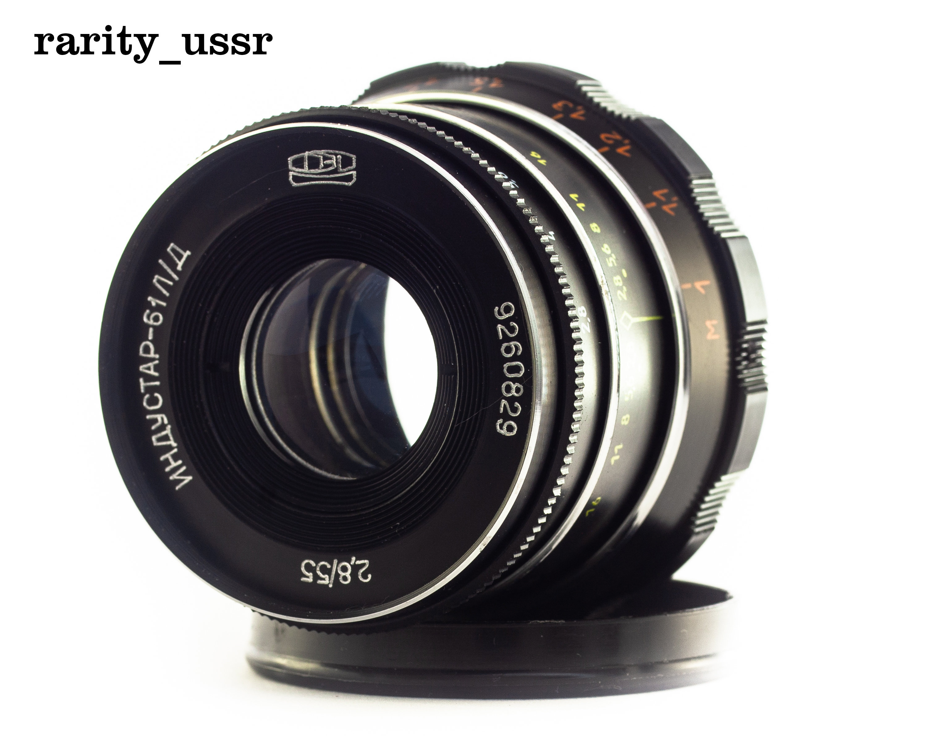 Lens INDUSTAR - 61 L/d Rangefinder F/2.8 55 Mm Lens Leica
