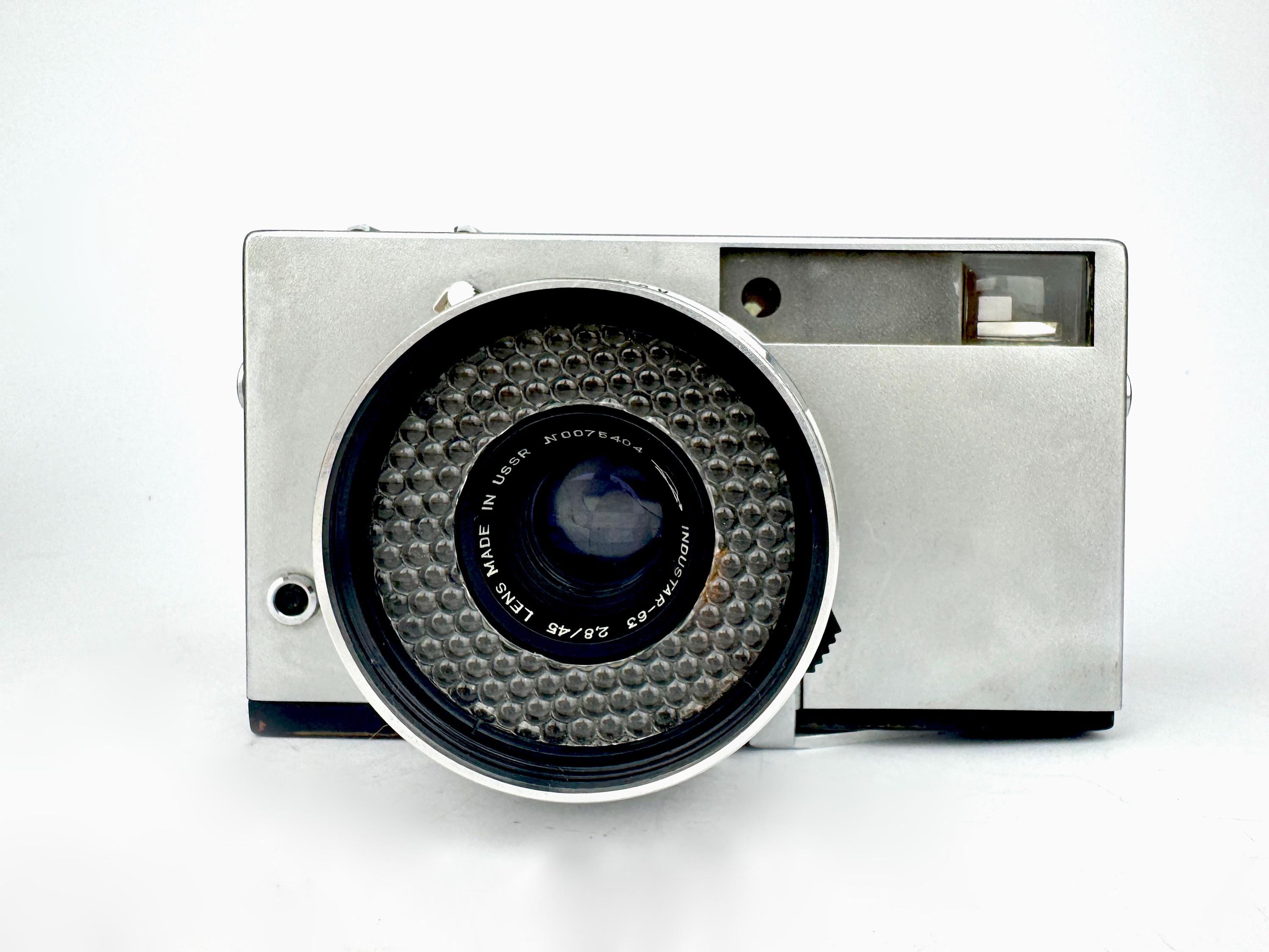 ソビエトKMZカメラZORKI - 10レンズIndustar - 63 f2,8 / 45 mm - Etsy