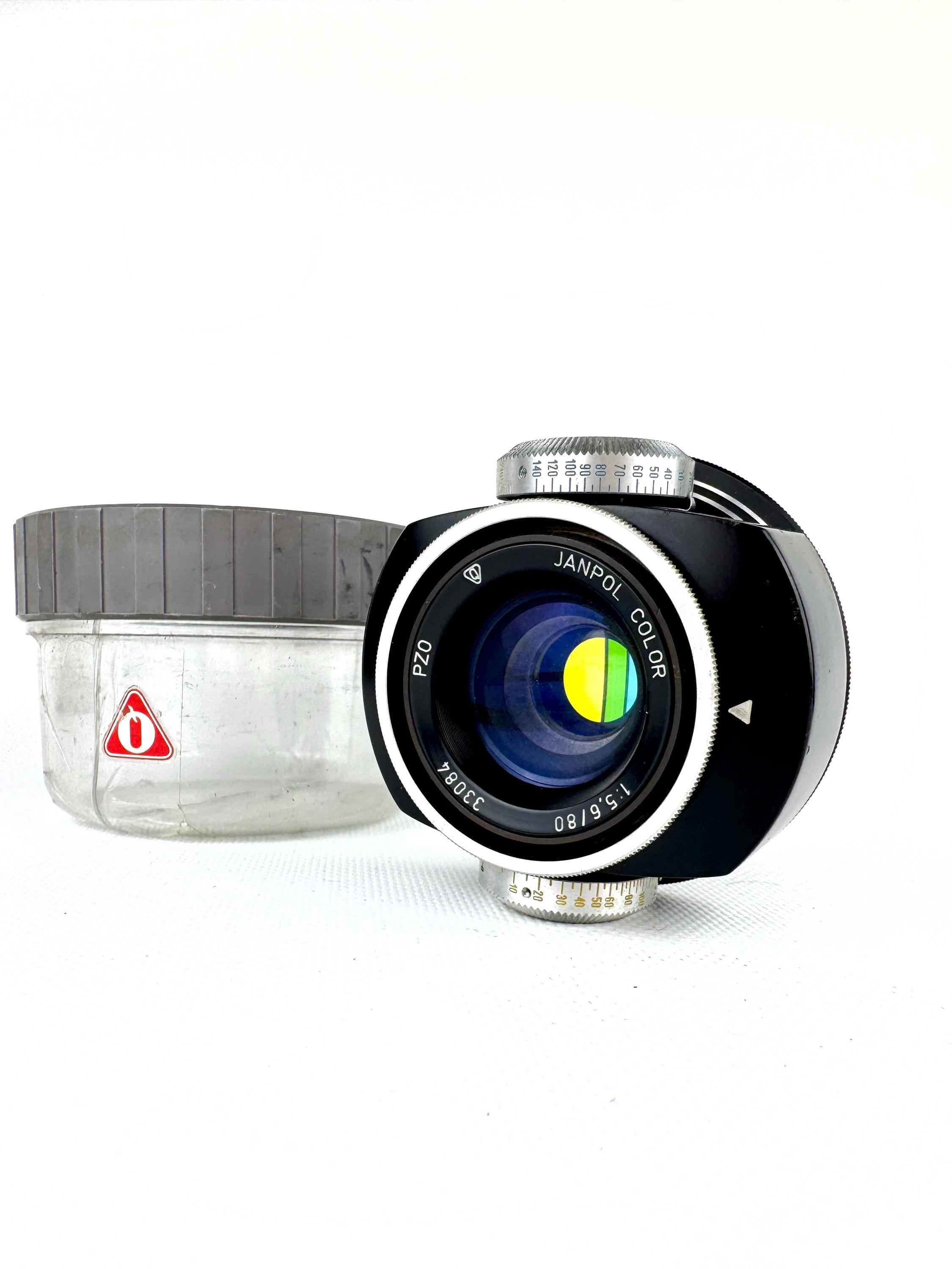 JANPOL COLOR レンズ M42 MOUNT SPIRAL: PZO/WZFO JANPOL COLOR 80mm F5.6(M42, Enlarging Lens)