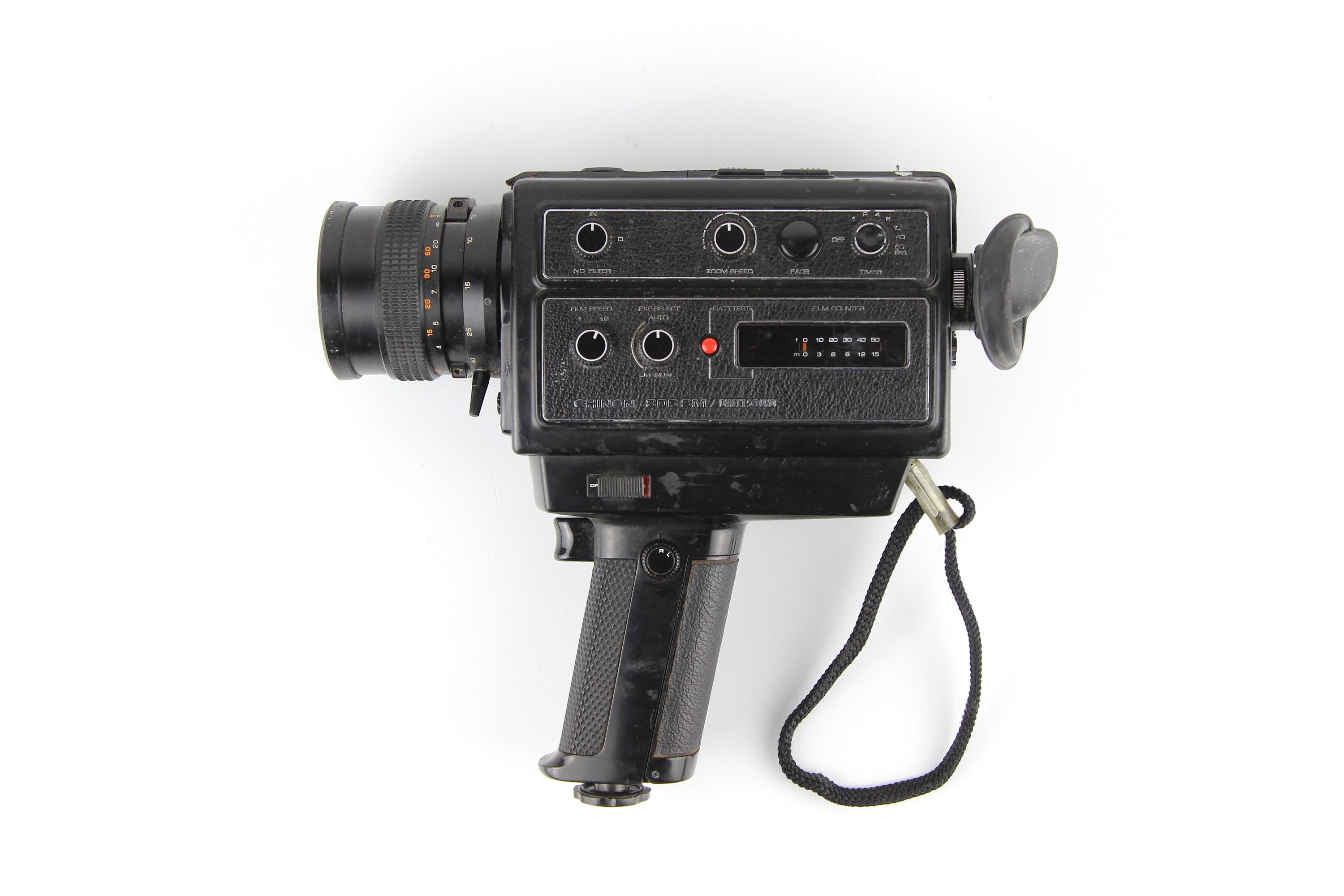 ビデオカメラ CHINON DIRECT SOUND Chinon 20 P XL Direct Sound Super 8 Film Camera – Relics