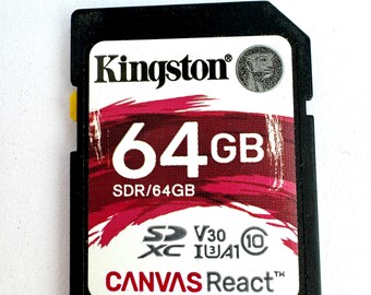 Tarjeta de memoria Kingston de 64 GB (sdr/64gb)