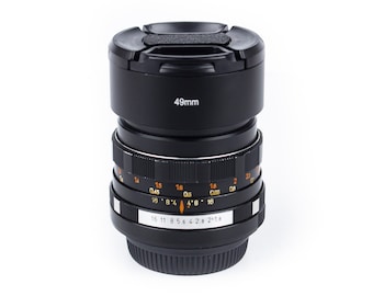 Obiektyw PENTACON auto 1.8/50 szybki obiektyw Mocowanie DO NIKON