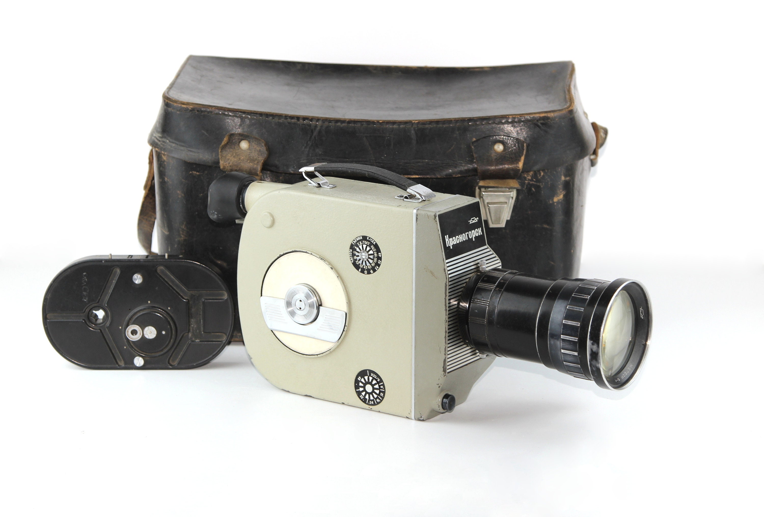 【希少・美品】Krasnogorsk-3 16mmフィルムカメラ ソ連製 希少・美品】Krasnogorsk-3 16mmフィルムカメラ ソ連製