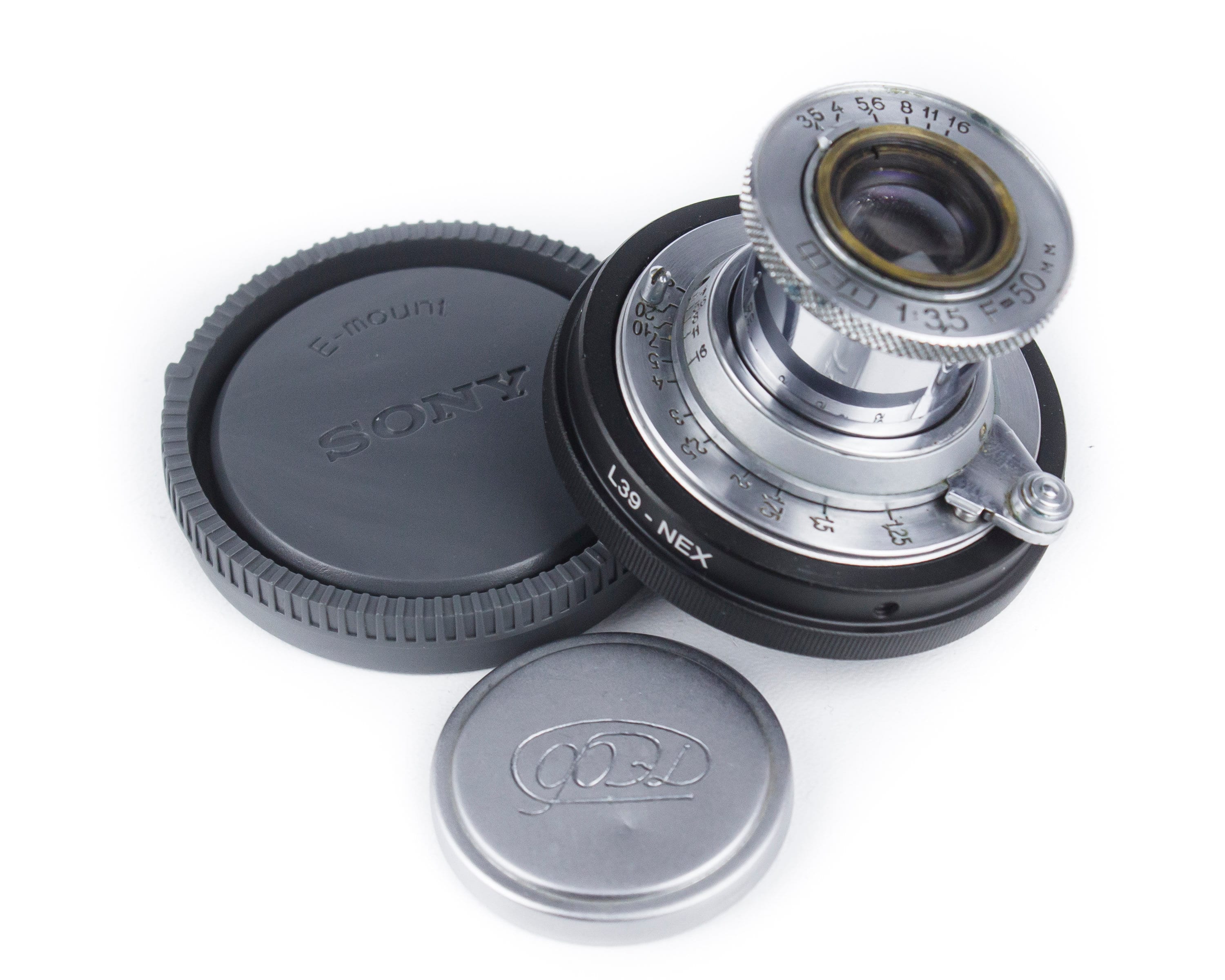 50mm F/3.5 Soviet Lens INDUSTAR - 10 FED Copy Leica Mount M39