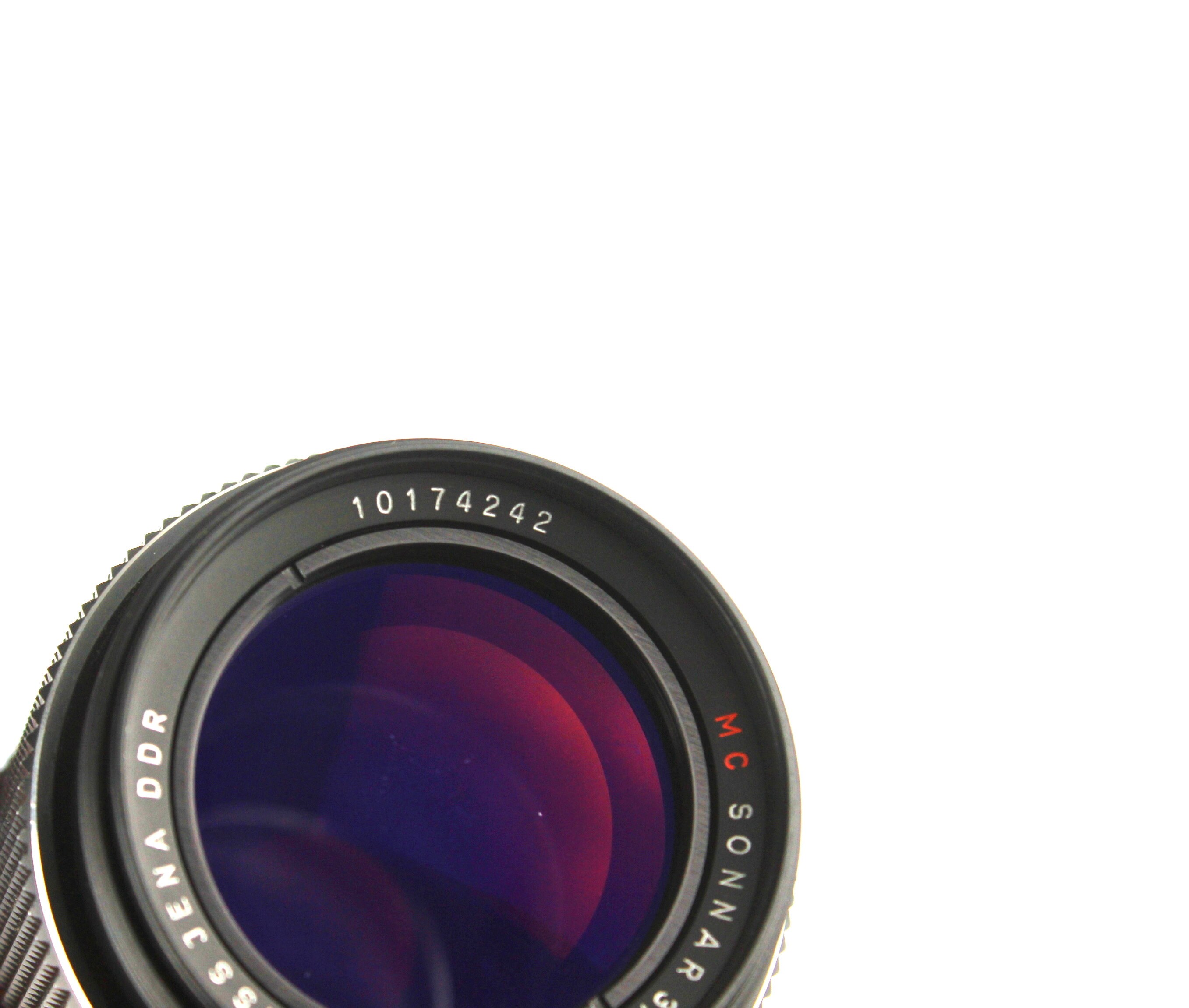 レンズ Carl Zeiss Jena MC Sonnar 3,5 / 135 望遠レンズ マウント M42