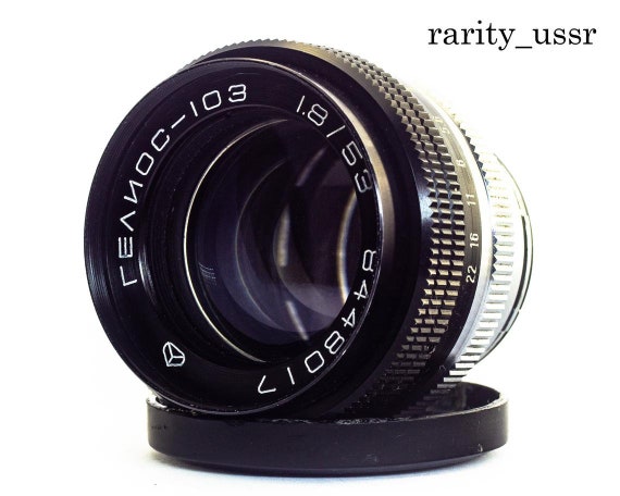 ビンテージ Helios 103 レンズ 53mm f1.8 Contax RF Kiev レンジ