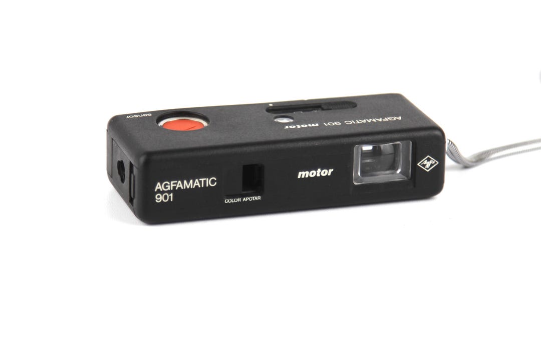Mini Camera Vintage Camera AGFAMATIC 901 Motor Germany - Etsy