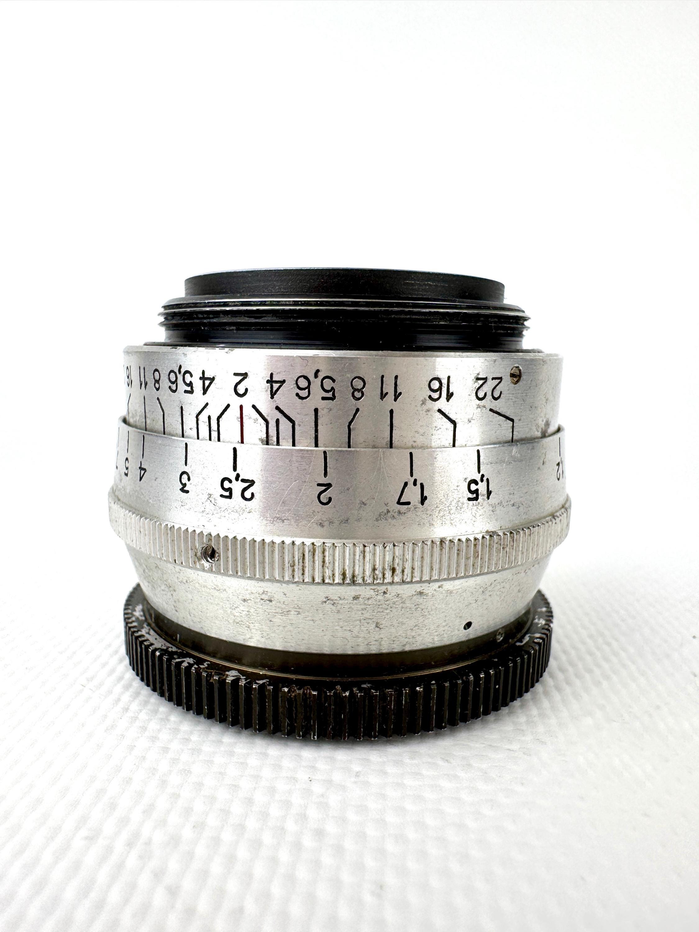 Lens Carl Zeiss Jena Sonnar 5cm F/2 RED T Mount M39/L39 - Etsy Canada