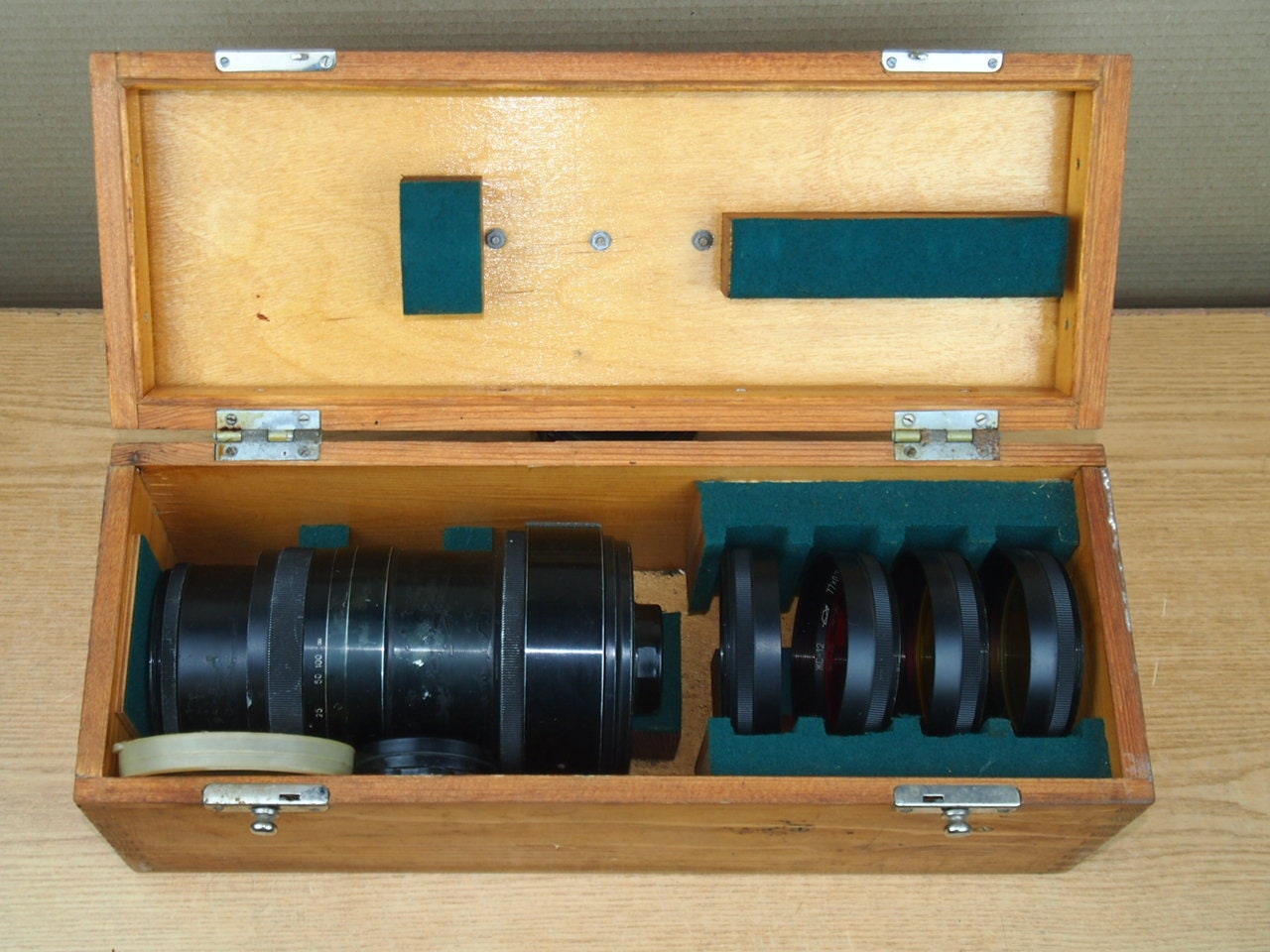 Soviet lens MTO - 500 (8 / 500) Red P Telephoto lens Mount M39 - M42 Mirror - lens Made in USSR