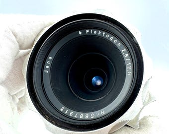 Vintage Carl Zeiss Jena Flektogon 35mm F2.4 MC Lens M42 DDR Wide