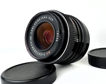 Vintage Carl Zeiss Jena Flektogon 35mm F2.4 MC Lens M42 DDR Wide