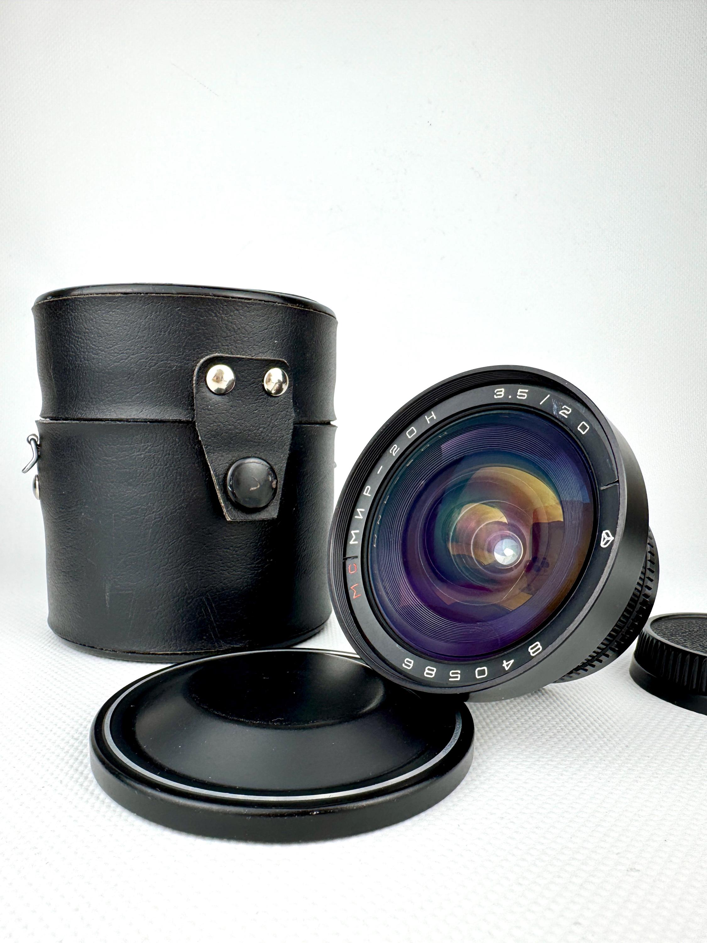 Soviet Lens MC MIR - 20N 20mm F/3.5 Wide Angle Mount Nikon F - Etsy