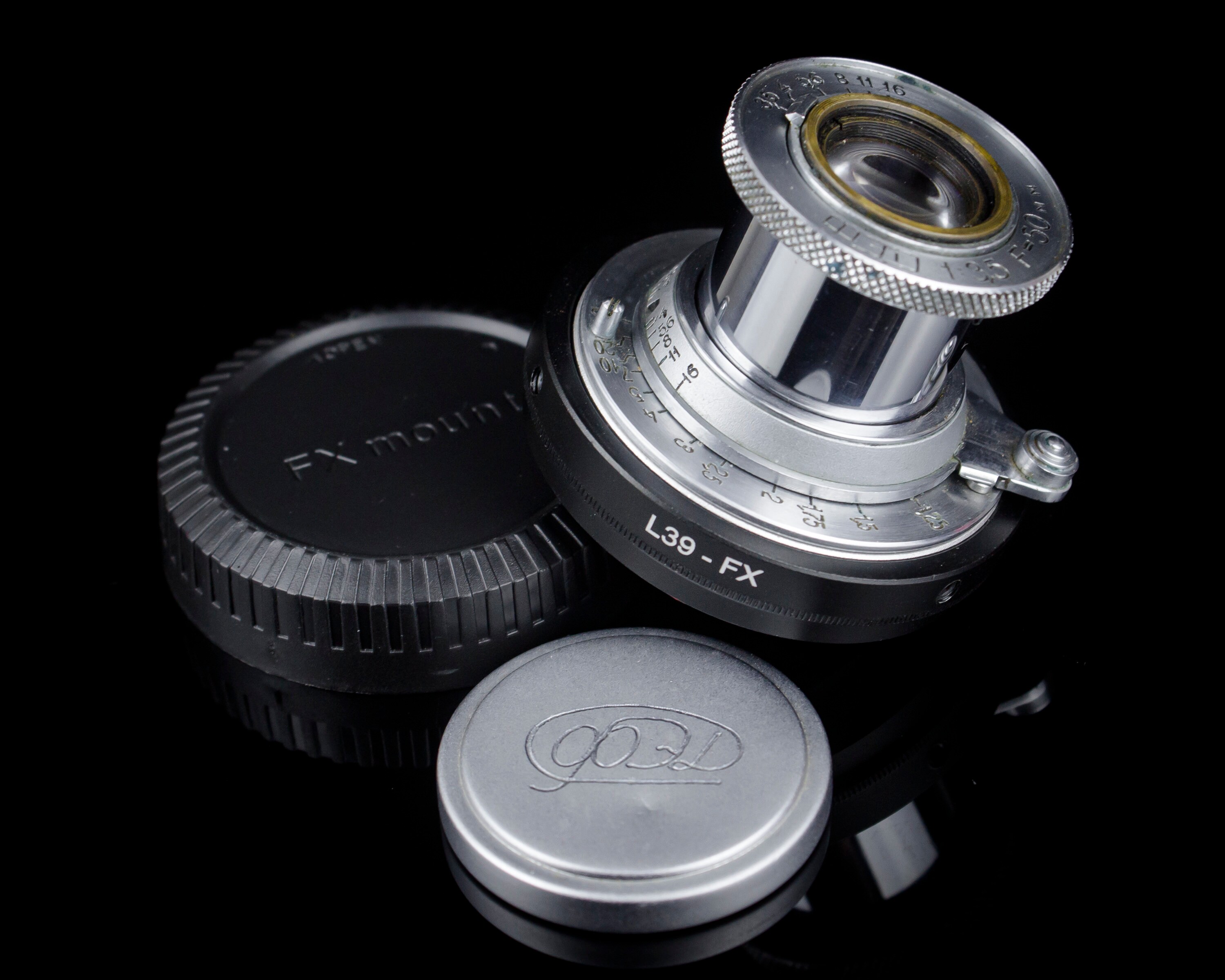 INDUSTAR-10 ソビエトレンズ FED 50 mm f/3.5 レンズ ライカマウント