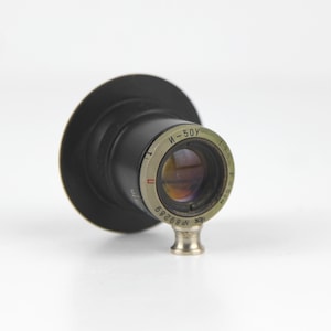 Lens INDUSTAR: 50 HE (3,5 / 50 mm) rode &quot;P&quot;-lens leica-vatting M39/L39