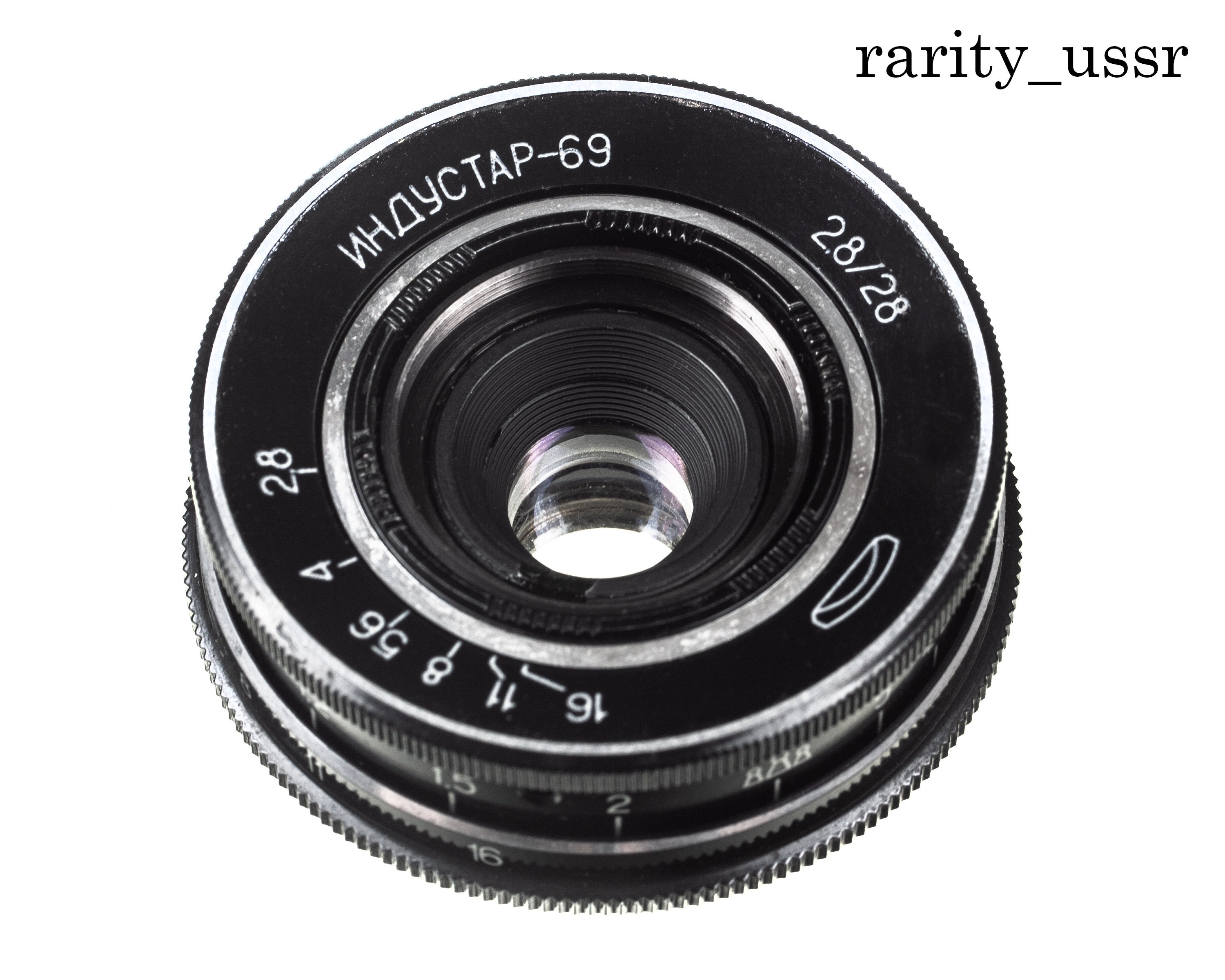 Macro Lens 28 Mm F 2,8 Industar- 69 Soviet Mount M39-m42 - Etsy