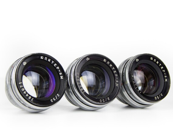 Soviet Lens JUPITER 8 M 50mm F /2 Copy Sonnar Mount CONTAX - Etsy