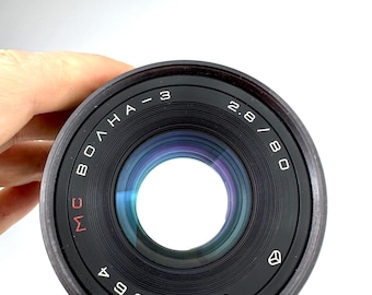 MC VOLNA - 3 ソビエトレンズ 80 mm f/2.8 Biotar 中判マウント