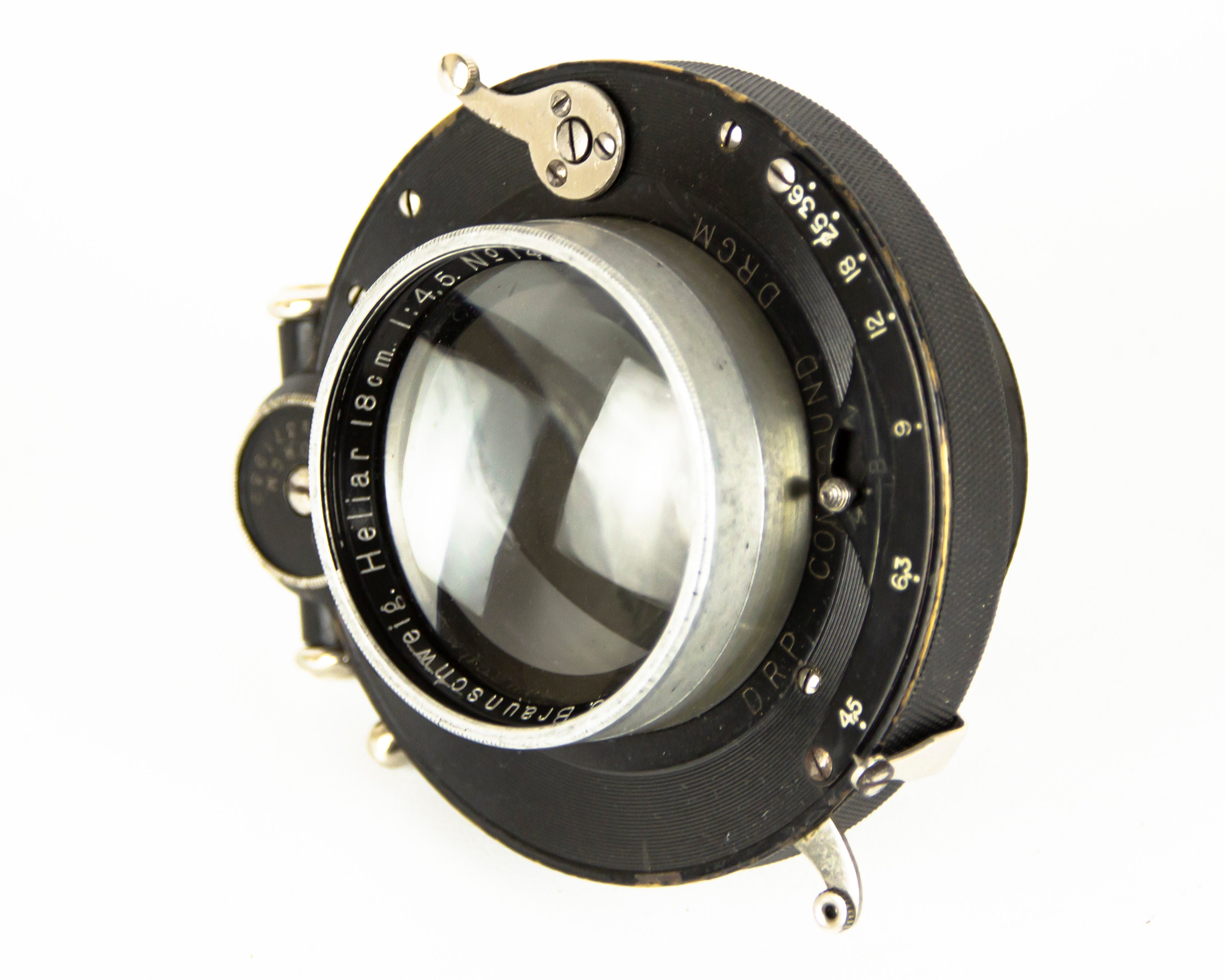 レンズ(ズーム) Braunschweg Helliar 30cm Voigtländer Braunschweig Heliar 1:4,5 F=13,5cm (1928) | Happy