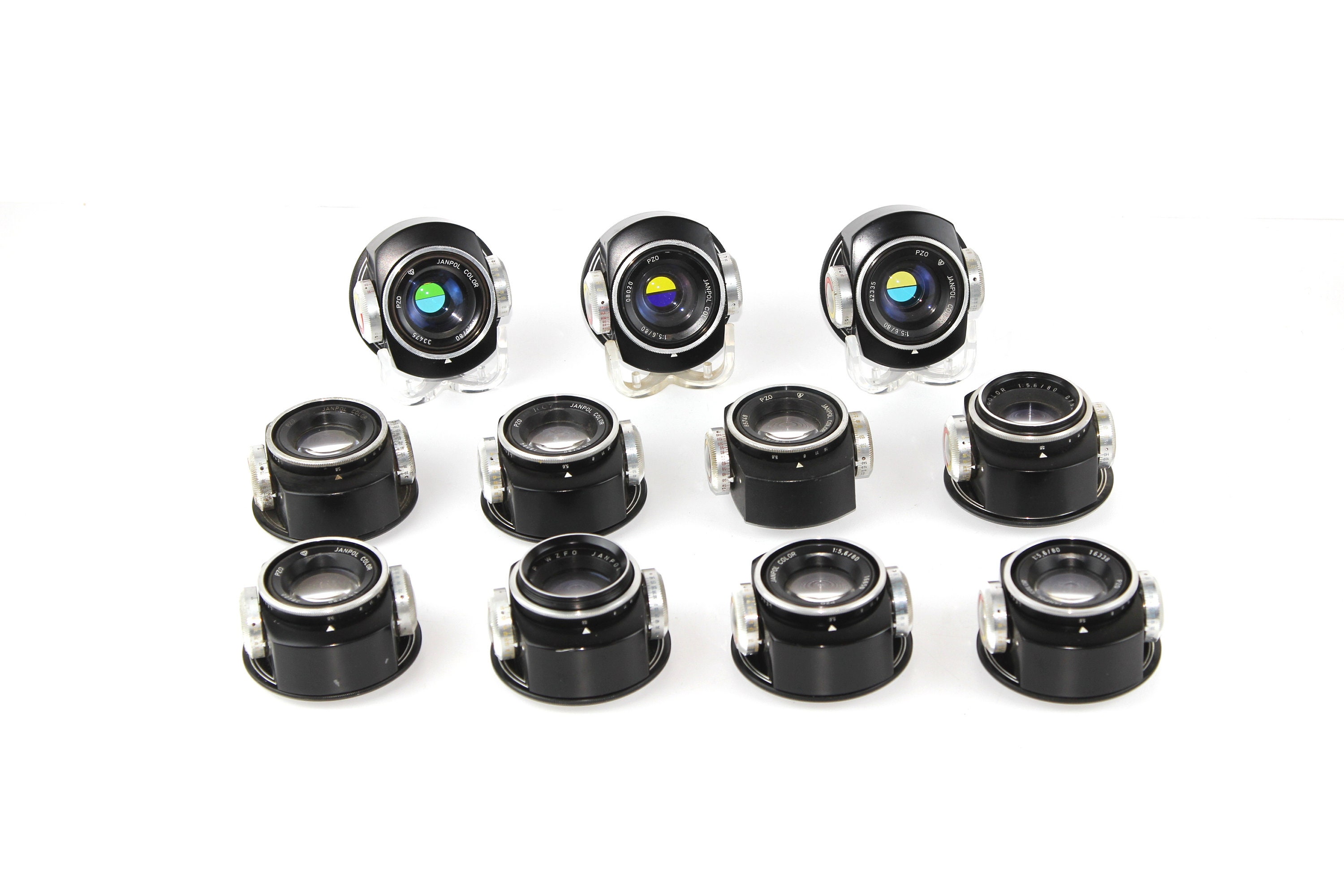 ヴィンテージ引き伸ばしレンズ JANPOL COLOR Pzo f 5,6 1:80